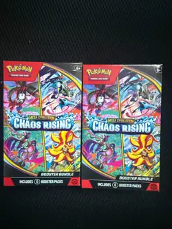 Pokemon Chaos Rising Booster Bundle Boxes - 2x Factory Sealed Box - Image 1