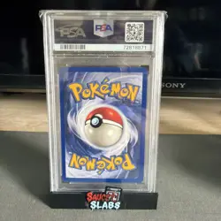 1999 Pokemon Base Set Unlimited Dragonair PSA 8 - Image 2