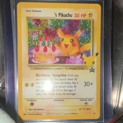 Pokemon TCG ______'s Pikachu 24/53 Wotc Promo Holo English 50 HP - Image 1