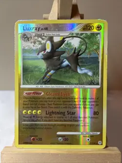 2007 Pokemon, Diamond & Pearl, #7/130 Luxray, Reverse Holo Rare MP - Image 1