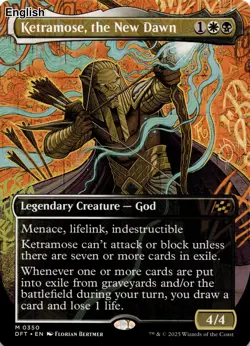 Ketramose, the New Dawn (Borderless) Aetherdrift [DFT - 350] EN LP - Image 1