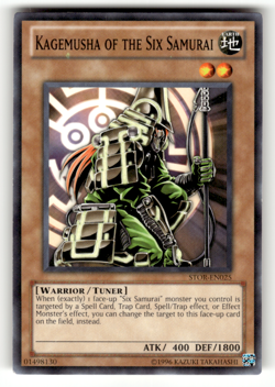 Kagemusha of the Six Samurai STOR-EN025 Unlimited Common Storm of Ragnarok - Image 1