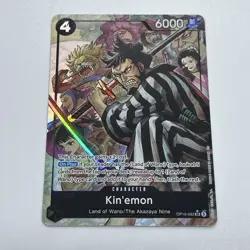 Kin'emon OP16-082 Alternate Art The Time of Battle One PIece English Card - Image 3