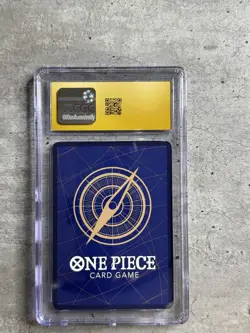 One Piece JPN Monkey D. Luffy Alt Art SEC CGC 10 Fist Divine Speed OP11-118 2025 - Image 2