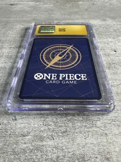 One Piece JPN Monkey D. Luffy Alt Art SEC CGC 10 Fist Divine Speed OP11-118 2025 - Image 4