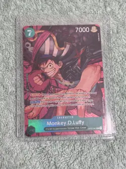 Monkey.D.Luffy (041) (Alternate Art) OP02-041 Paramount War Foil - Image 2