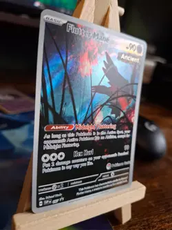 Flutter Mane (Pokemon Center Stamp), Black Star Promo, Temporal Forces, NM - Image 2