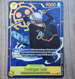 Trafalgar Law OP10-119 Royal Blood Secret Rare Parallel Foil Character 9000 - Image 1