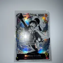 One Piece Monkey.D.Luffy ST29-001 Foil Leader 5000 Power One Piece CCG Card Eng… - Image 2