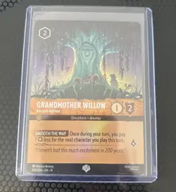 Disney Lorcana Winterspell Grandmother Willow Ancient Advisor Epic 206/204 Foil - Image 2