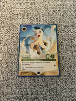 Pegasus - Gift for Hercules 5/C2 EN DLC Challenge Promo Non-Foil Disney Lorcana - Image 1