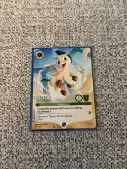 Pegasus - Gift for Hercules 5/C2 EN DLC Challenge Promo Non-Foil Disney Lorcana - Image 2