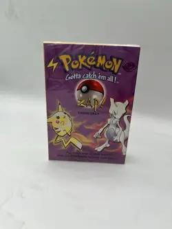 ZAP Theme Deck Pokemon Wizards of the Coast Factory SEALED 1999 Base set - Image 1