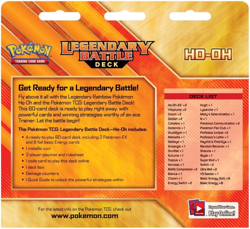Pokemon TCG - Legendary Battle Deck: Ho-oh Theme Deck - Sealed Set [New] - Image 3