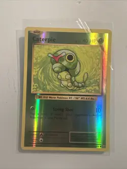 Caterpie 3/108 Pokemon TCG Card : XY Evolutions Common Reverse Holo - NM - Image 3