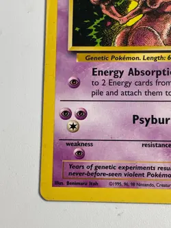 2000 Pokemon - Mewtwo Black Star Promo # 14 MP - Image 4