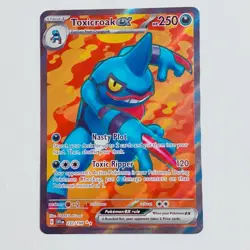 Pokemon Toxicroak ex Scarlet & Violet Full Art 232/198 - Image 1