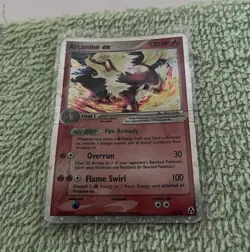 Pokemon TCG Arcanine ex 83/92 Legend Maker Holo EX Ultra Rare English 2006 - Image 1