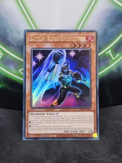 Yugioh Battlin' Boxer Uppercutter LD10-EN032 Ultra Rare 1st Edition NM - Image 1