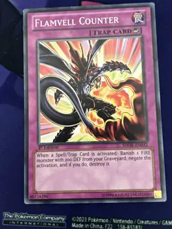 Yugioh Flamvell Counter SDOK-EN032 Common 1st Edition MP - Image 1