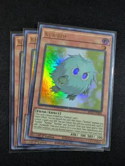 Yugioh - 3x Kuribeh BROL-EN004 1st Edition Ultra Rare NM - Image 1