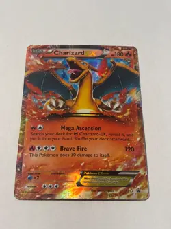 Pokemon Charizard EX XY17 XY Holo promo card - Image 1