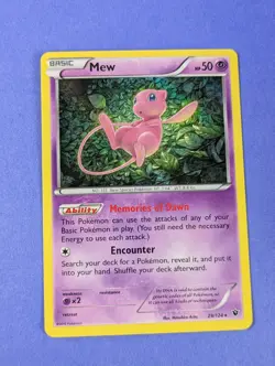 Mew - 29/124 - Holo Rare Fates Collide - Pokemon Card - LP - Image 1