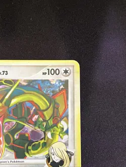 Rayquaza C 8/147 Cracked Ice 🧊 Holo Foil Promo Pokemon Card - Image 3