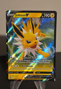Jolteon V SWSH151 SWSH: Sword & Shield Promo Cards Holo - Image 1