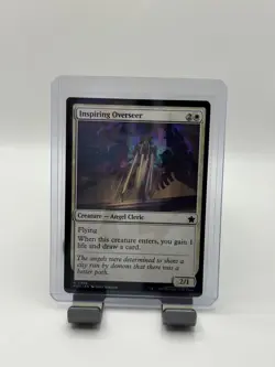 MTG, Inspiring Overseer $3 ORDER MIN 496 Foundations Regular - Image 1
