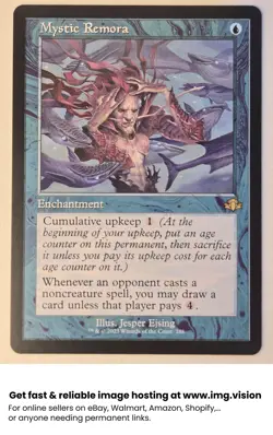 Mystic Remora #288 - Dominaria Remastered - MTG - NM - Image 1