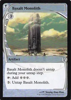 Mystery Booster 2 #217 Basalt Monolith (Future Sight) - Image 1