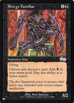 Urza's Saga #157 Skirge Familiar - Image 1