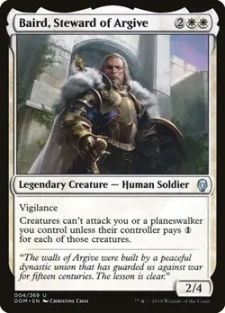Baird, Steward of Argive 4 MTG NM - Dominaria - Image 1