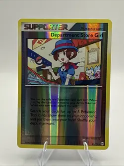 Pokemon TCG Department Store Girl Reverse Holo Platinum Arceus 85/99 - Image 1
