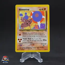 Hitmontop (22) Rare Neo Discovery 22/75 NM Pokemon - Image 1