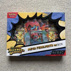 Pokemon TCG Ascended Heroes Mega Feraligatr EX Box - New & Sealed ✅ - Image 1