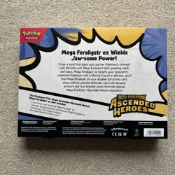 Pokemon TCG Ascended Heroes Mega Feraligatr EX Box - New & Sealed ✅ - Image 2