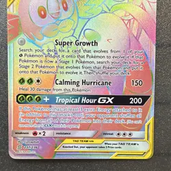 Rowlet & Alolan Exeggutor GX (Full Art) 237/236 Sm-Unified Minds Secret Holo - Image 3