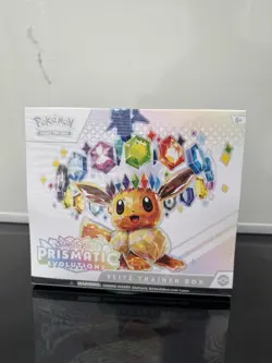 Pokemon TCG Scarlet Violet Prismatic Evolutions Elite Trainer Box ETB New Sealed - Image 1