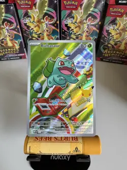 Pokemon Bulbasaur 037 Mega Evolution Promo Holo First Partners Illustration NM - Image 1