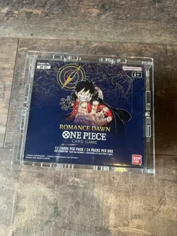 Display One Piece Op01 Romance Dawn Blue Bottom With Protection - Image 1