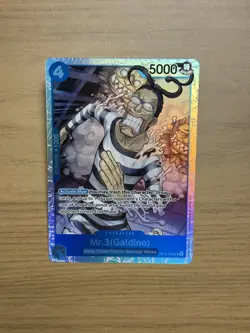 One Piece Mr.3(Galdino) OP16-056 SR English - Image 1