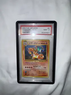 1998 Charizard CD Promotional Card Holo (Japanese) PSA 9 - Image 1
