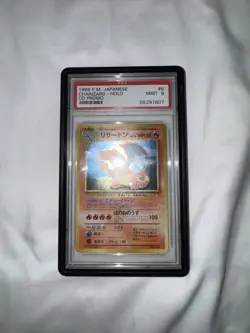 1998 Charizard CD Promotional Card Holo (Japanese) PSA 9 - Image 3