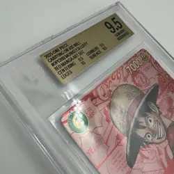 Red Manga Rare Monkey.D.Luffy Eng OP13-118 BGS 9.5 One Piece Card Gem Mint - Image 3