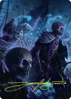 Rise of the Dark Realms (37/54) Art Card - Gold-Stamped Signature - Art Series: - Image 1
