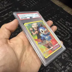PSA 10 Piplup (Secret) 239/236 Cosmic Eclipse Holo Full Art 2019 Pokemon Card - Image 2
