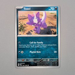 Pokemon TCG Card - Toxel 67/94 Common | Phantasmal Flames (2025) PFL - Image 2