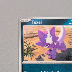 Pokemon TCG Card - Toxel 67/94 Common | Phantasmal Flames (2025) PFL - Image 3